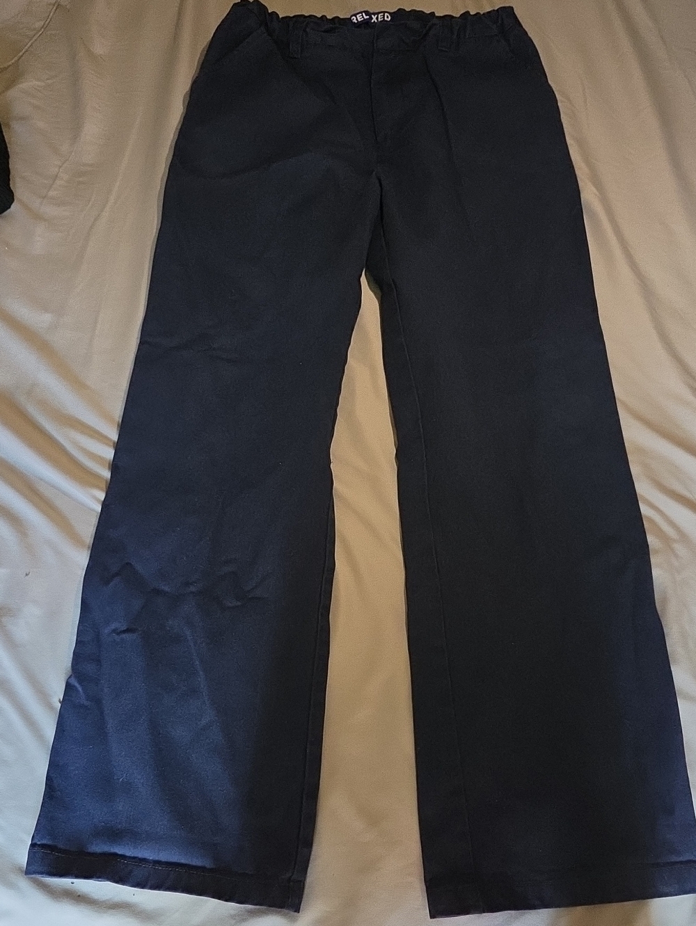 French Toast Navy Blue, Boy School Uniform khaki Pants